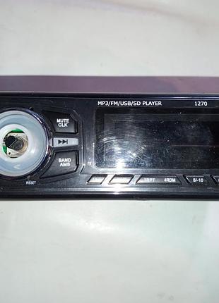 Автомобільна магнітола mp3 fm usb sd player 1270