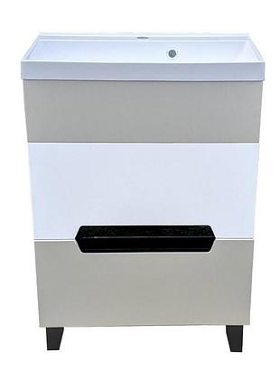 Тумба poli под умывальник idea 60 ш2 браш ( а0054110 )