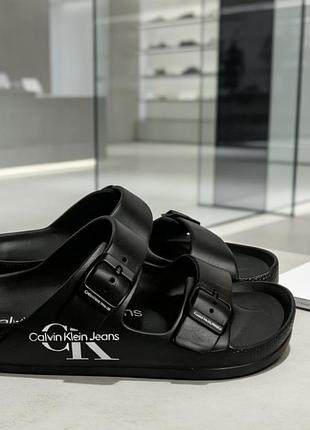 Шльопанці кельвін кляйн унісекс жіночі сандалі calvin klein