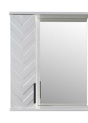 Дзеркало з шафкою asti 70 l з підсвіткою (а0056672)