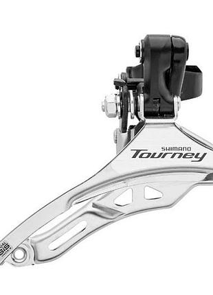 Передний переключатель shimano (3 скорости) — верхняя тяга, хомут 34.9 мм, для систем 42t