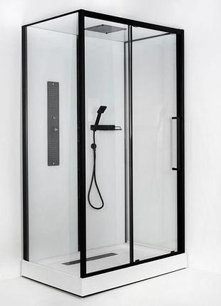 Гідромасажний бокс insana kira 120*80*210 12 см мілкий піддон (а0055227)