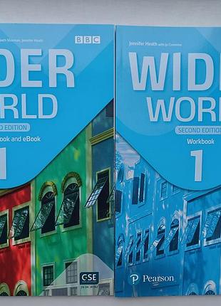 Комплект wider world 2nd edition 1 student book + workbook 
международная версия