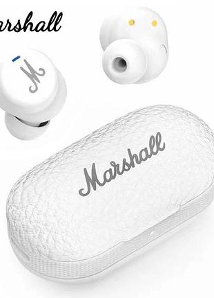 Бездротові блютуз навушники marshall mode ii tws, вакуумні bluetooth-навушники маршал мод 2 білі