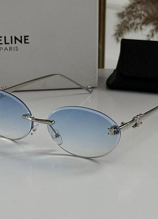 Женские солнцезащитные очки celine (селин), брендовые солнцезащитные очки премиум-класса для среднего типа лица, uv400
