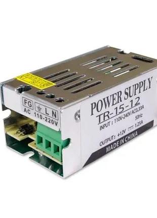 Блок живлення oem dc12 15w 1,25а tr15-12