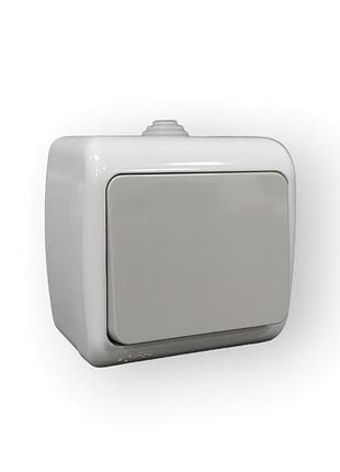 Выключатель наружный ip54, 1кл. country aqua мегатек mtaq-0101-001