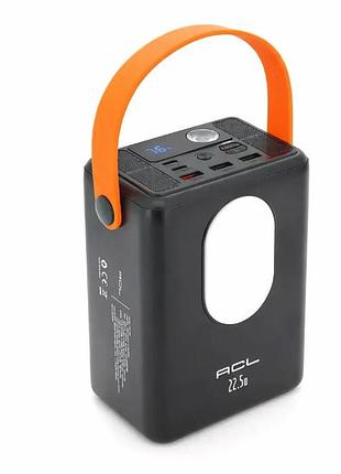 Повербанк портативний зарядний пристрій acl pw-143 fast powerbank 80000 маг