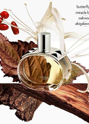 🖤оригінал hermès barénia eau de parfum парфумована вода для жінок, теплий деревний жіночий аромат пробник