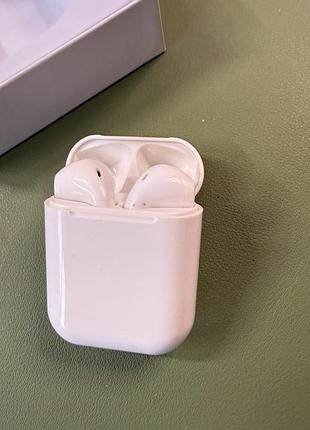 Беспроводные наушники i12 tws bluetooth 5.0 сенсорное управление микрофон для звонков белые бу