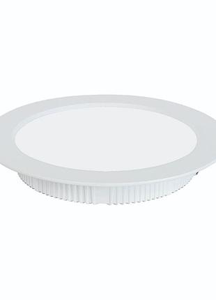 016-048-1024 мир. круг smd led 24w 3сст 1800lm 120° 200-260v ip20 alexa-24 3cct белый