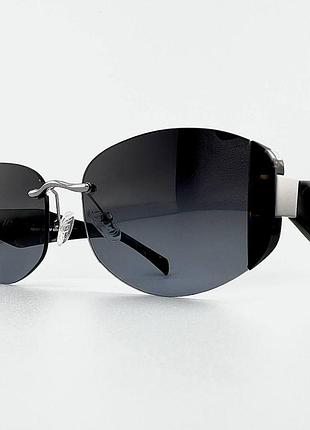 Солнцезащитные очки rita bradley rb9041 col.005p поляризационные безоправные (черный градиент)