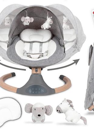 Укачивающий центр kidwell luxi dark melange wooden
