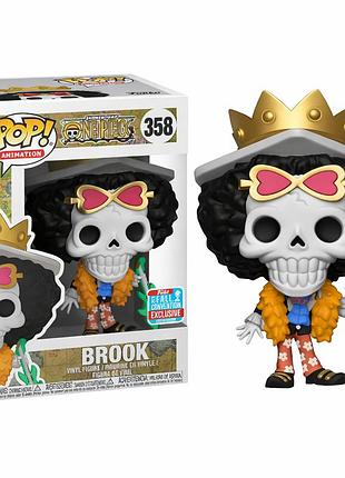 Фигурка funko pop брук - brook №358 10 см ван пис one piece аниме anime фанко поп