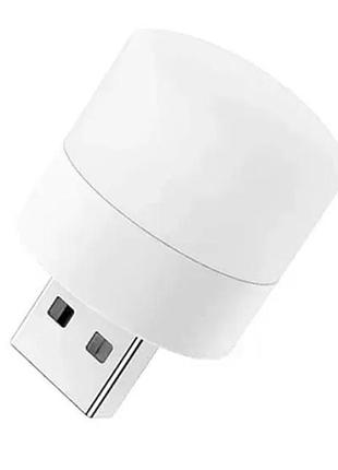 Светодиодная лампа oem bu-15 usb 5v 1.5w 6500к матовая