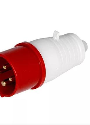 Силовая вилка переносная e.plug.pro.4.32, 4п., 380в, 32а (024)