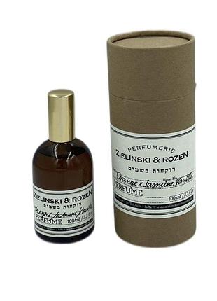 Парфум унісекс zielinski & rozen orange & jasmine, vanilla, 100мл