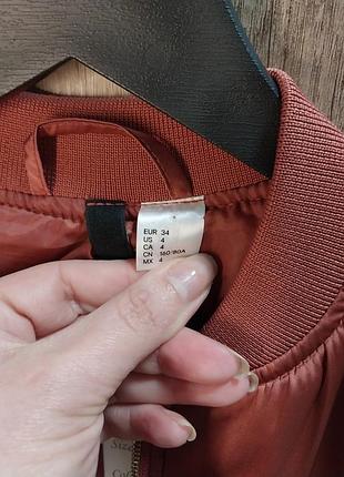Бомбер h&amp;m для девочки xs 152см 2