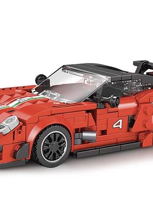 Конструктор reobrix 676 ferrari 599xx evo- суперкар ferrari с 413 деталями, для детей от 14 лет
