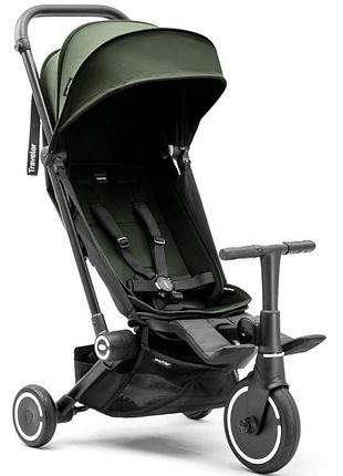 Коляска-велосипед 4 в 1 smartrike traveler olive