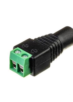Коннектор для светодиодной ленты 12v mini jack 5,5 mm мама ( 1012315 )
