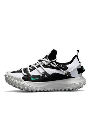 Чоловічі кросівки nike acg mountain fly low white black mint