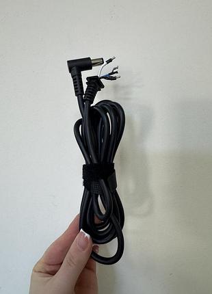 Оригинальный кабель 3pin dell / hp 180-200w / 7.4x5.0 / розмеб. опт +50 шт