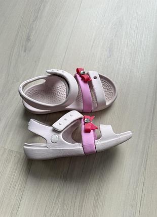Крокси на дівчинку crocs розмір c9