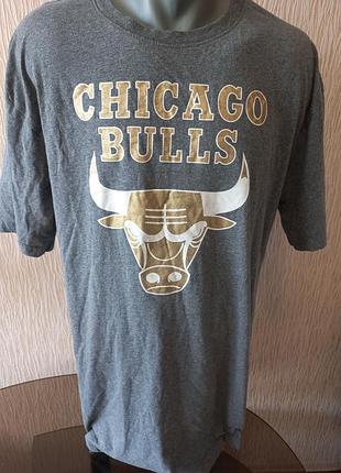Футболка primark nba chicago bulls (размер xs. по факту 2xl)