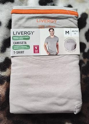 Мужская футболка хлопок livergy германия