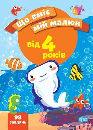 Детские книжки развивашки что умеет мой малыш c 4 лет развивающие книги и пособия для детей
