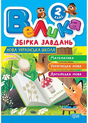 2 клас нуш велика збірка завдань математика українська англійська мови шевченко к.м. торсинг