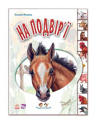 Для детей книга картинка во дворе меламед ранок книги для самых маленьких картонные книги для малышей