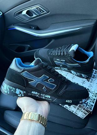 Premiata mick black blue 8