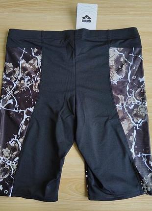Чоловічі плавки боксери джамери arena m earth texture jammer black-black multi 7