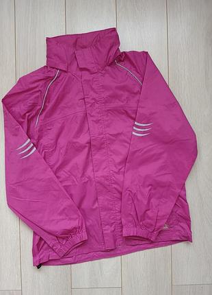 Рожевий яскравий дощовик campus rainwear
