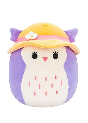 М'яка іграшка squishmallows – сова холлі (19 cm)