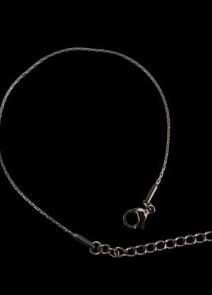 Браслет stainless steel (медична сталь) довжина 16,5+5 см. товщина 1 мм.