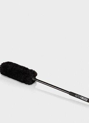 Щетка из мягких волокон с длинной ручкой для чистки дисков - wool wheel brush(lenght 55cm)