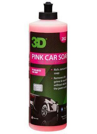 Pink car soap, 473 мл — шампунь для автомобилей