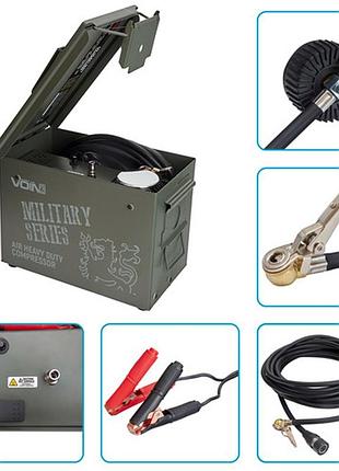 Компресор автомобільний voin vm-080 160л/хв military series