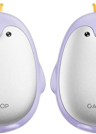 Грелки для рук gaiatop 2 шт дизайн пингвин 3 режима нагрева power bank аккумуляторные