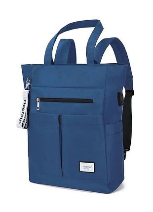 Рюкзак городской повседневный tigernu t-s8632 15.6" blue t-s8632blue
