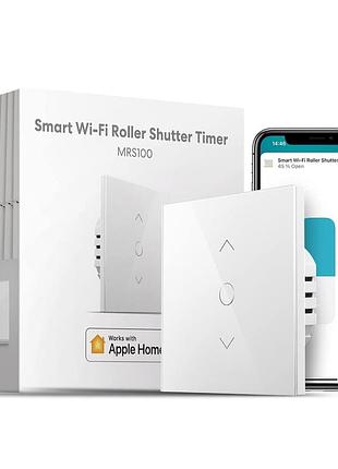 Умный wi-fi выключатель meross для жалюзи и штор homekit alexa требуется ноль