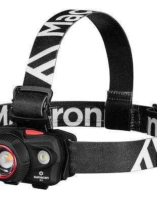 Фонарь налобный mactronic sunscan 5.3 (300 lm) 90 cri (phl0031)