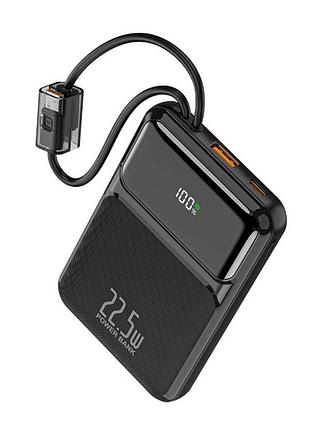 Павербанк 10000 mah wuw y158 pd22.5w быстрая зарядка power bank повербанк