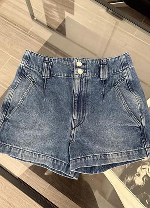 Джинсовые шорты isabel marant. оригинал.