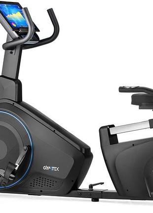 Горизонтальний велотренажер gymtek xbr6000 електромагнітний синій