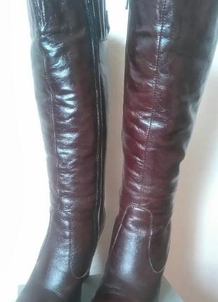 Зимовий чобіт шкіряний