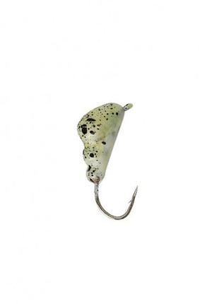 Мормишка intech ice jig мураха з петелькою ø5.0(1шт) #08 мрамор